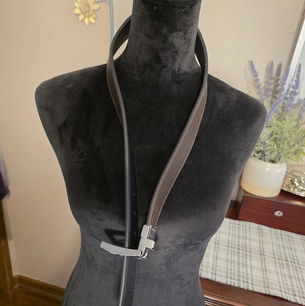 Signature Levi Strauss Company™ Brown Leather Belt